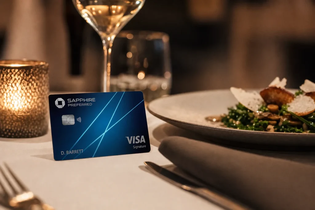Chase Sapphire Preferred® Card en situation restaurant