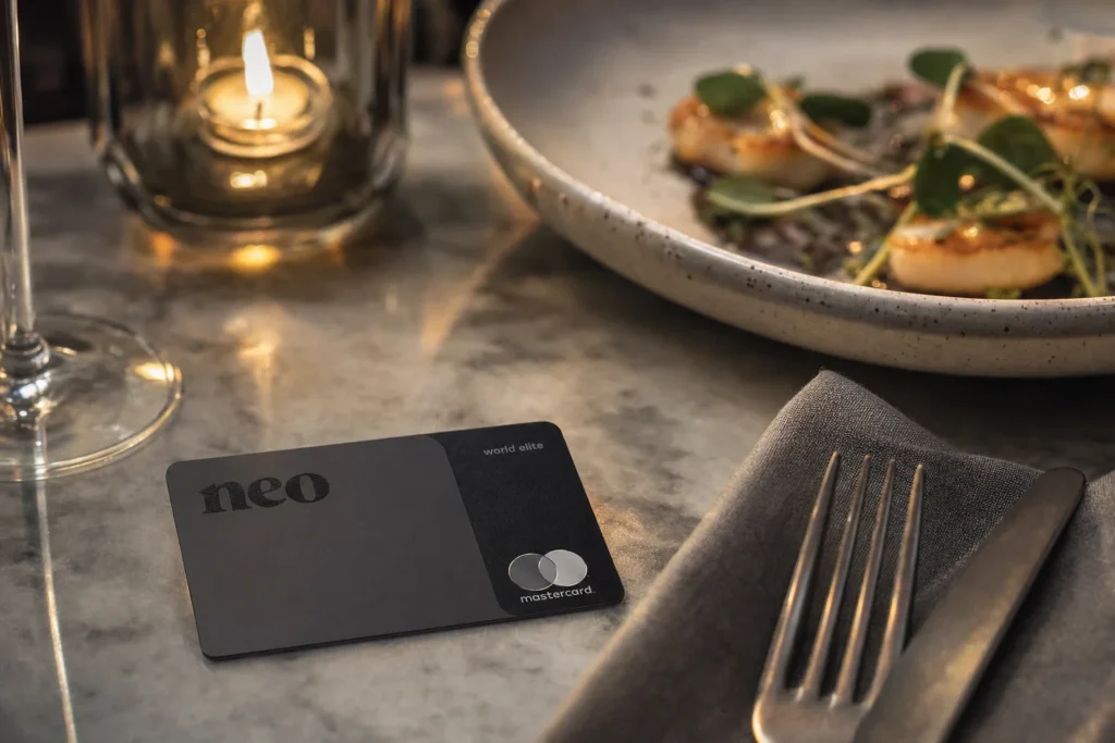 Carte Mastercard Neo World Elite<sup>MD</sup> - Magasins et restaurants en situation restaurant