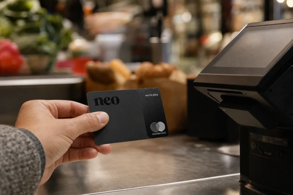 Carte Mastercard Neo World Elite<sup>MD</sup> - Magasins et restaurants en situation supermarché / épicerie