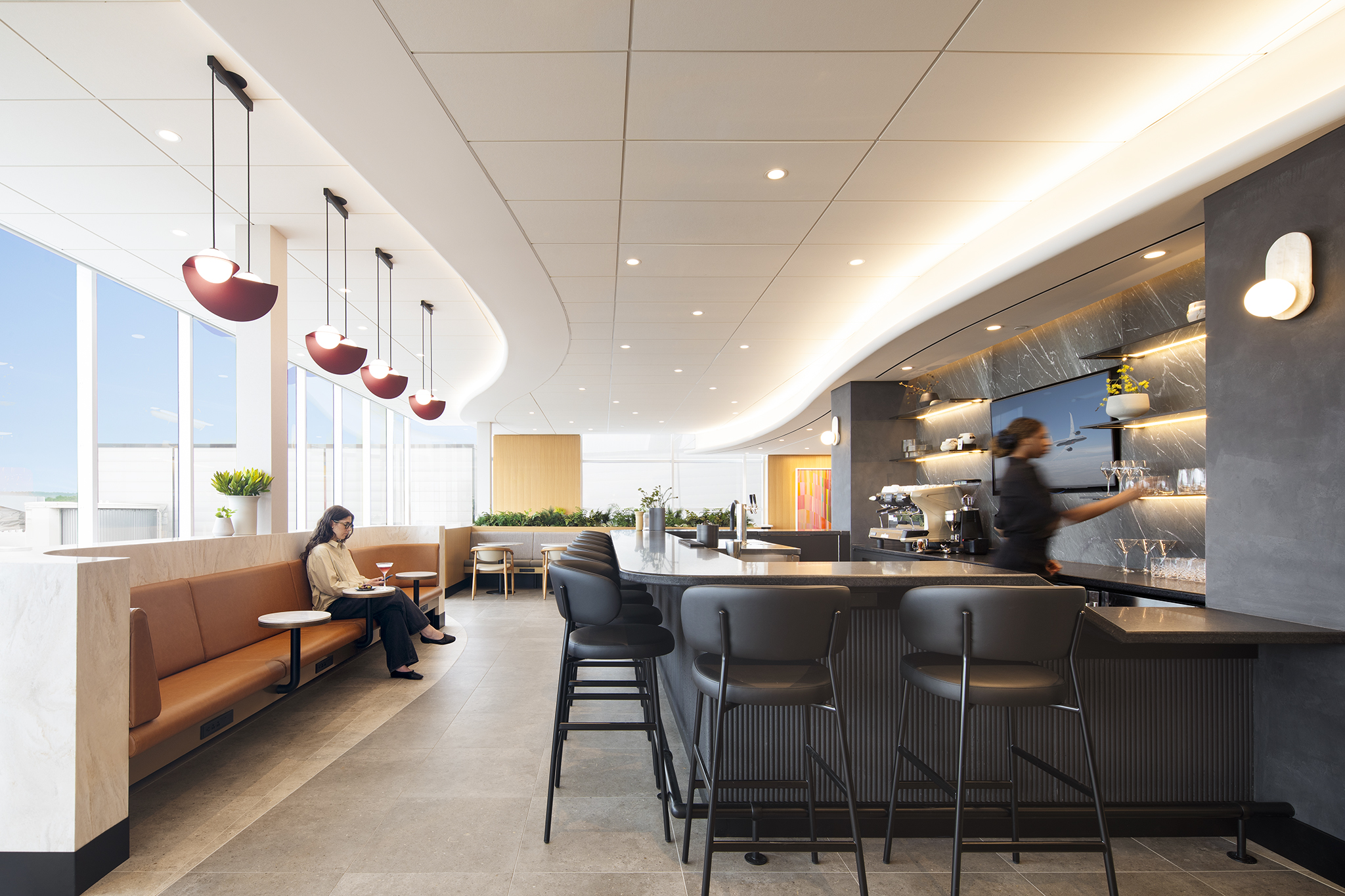 Café Air Canada à l'aéroport international Jean-Lesage de Québec (YQB)