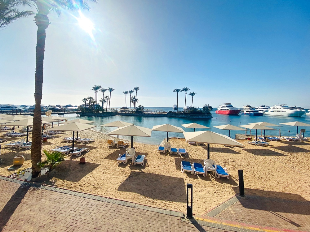 Hurghada Marriott Beach Resort - Plage 02