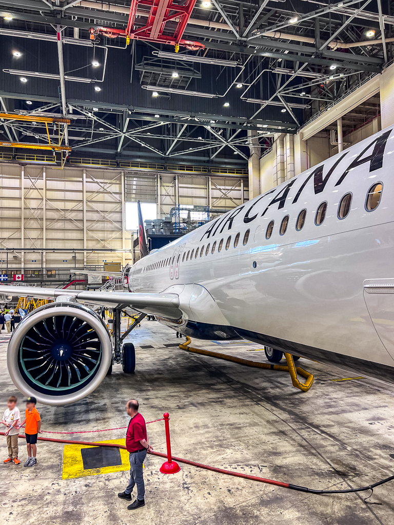 Inauguration A321XLR Air Canada 121