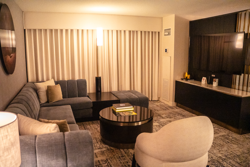 Salle de bain suite lit king, MGM Grand Hotel & Casino, Las Vegas Strip - 44