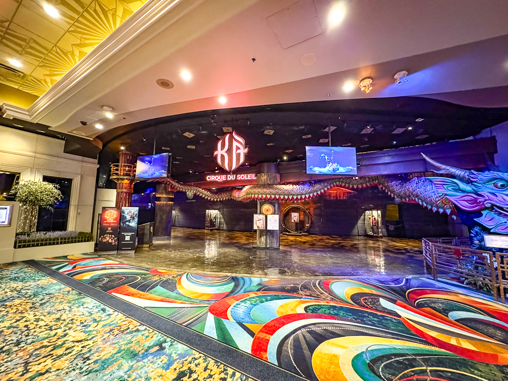 Lounge du théâtre KÀ au MGM Grand