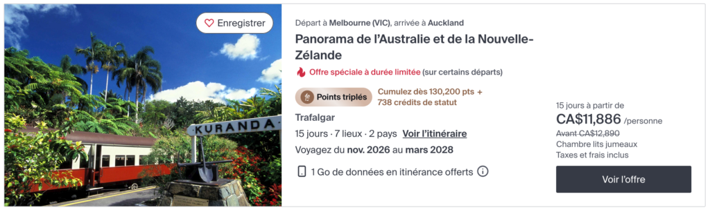 Luxury Escapes Oceania FR