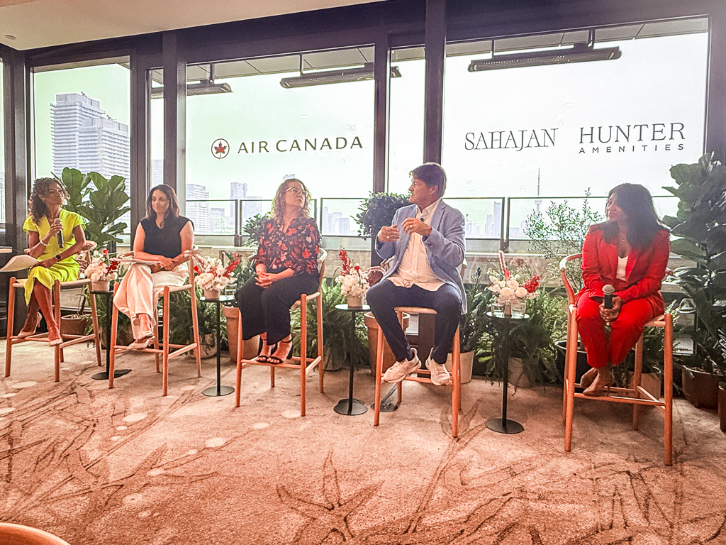 Panel discussion with Jackie Harkness, Alanna McGinn, John Hunter and Lisa Mattam in Toronto