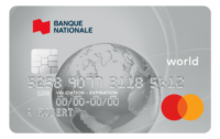 Carte Mastercard World de la Banque Nationale