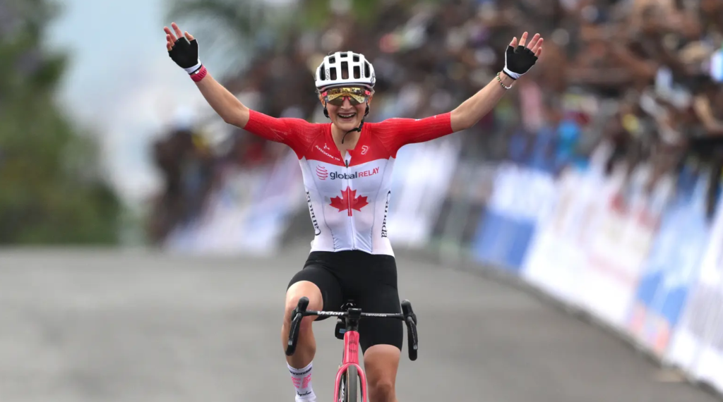 Magdeleine Vallieres winning world championship
