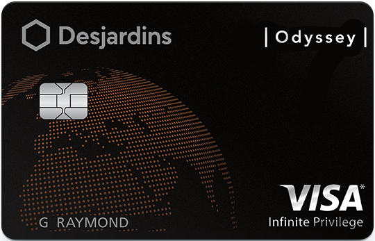 Desjardins Odyssey Visa Infinite Privilege Card